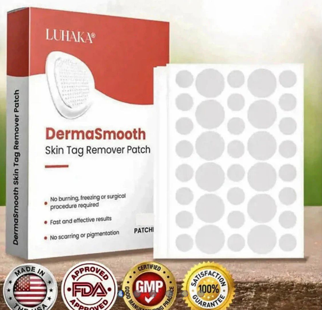 Derma Smooth Skin Tag Removal Patch - 72 Patches