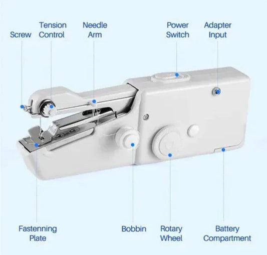 Mini Rechargeable Sewing Machine β Stitch Anywhere!