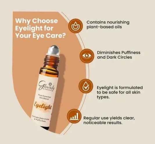 Glowrify Eyelight Serum Dark Circle Remover Around Puffy Eyes 15 ML