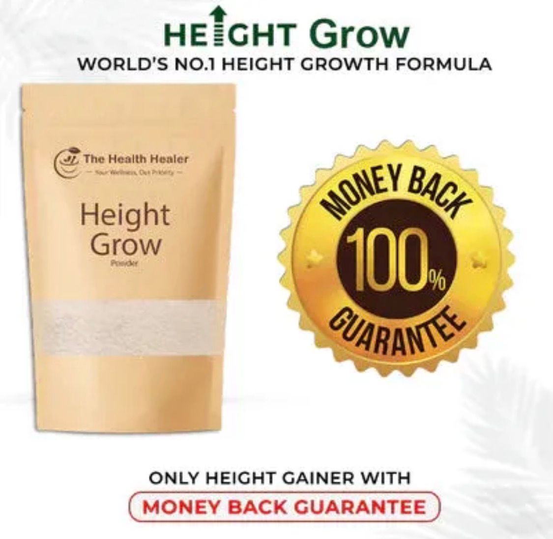 Height Grow Pack (for Bone & Growth Support)
